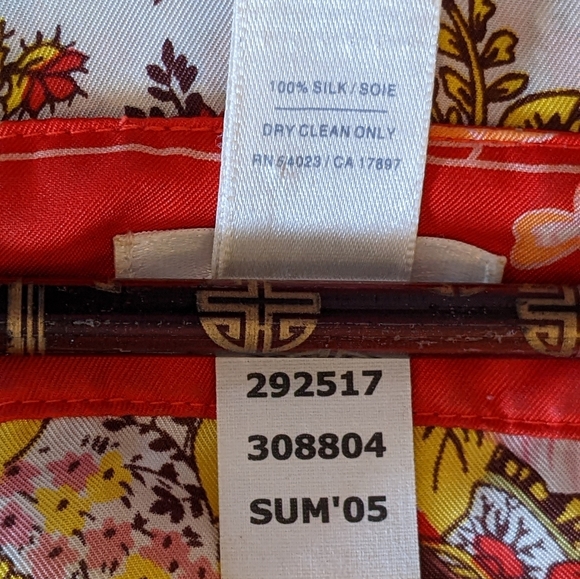 100% Silk Vintage Tank Top Flower Paisley Print - Picture 14 of 15